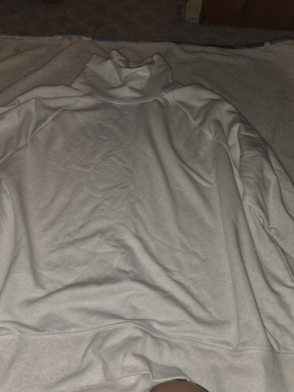 NIKE 3xl womens sweatshirt with logo and collar